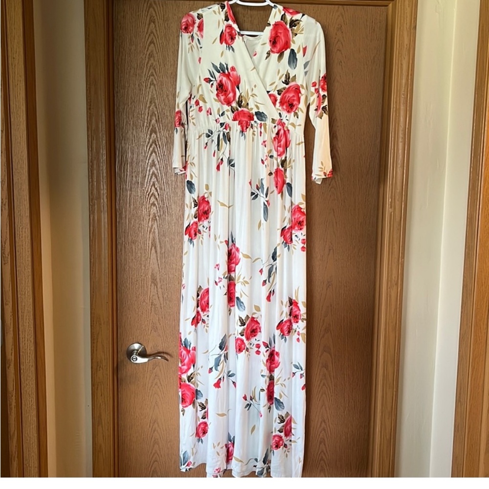 Long Sleeve Floral Dress